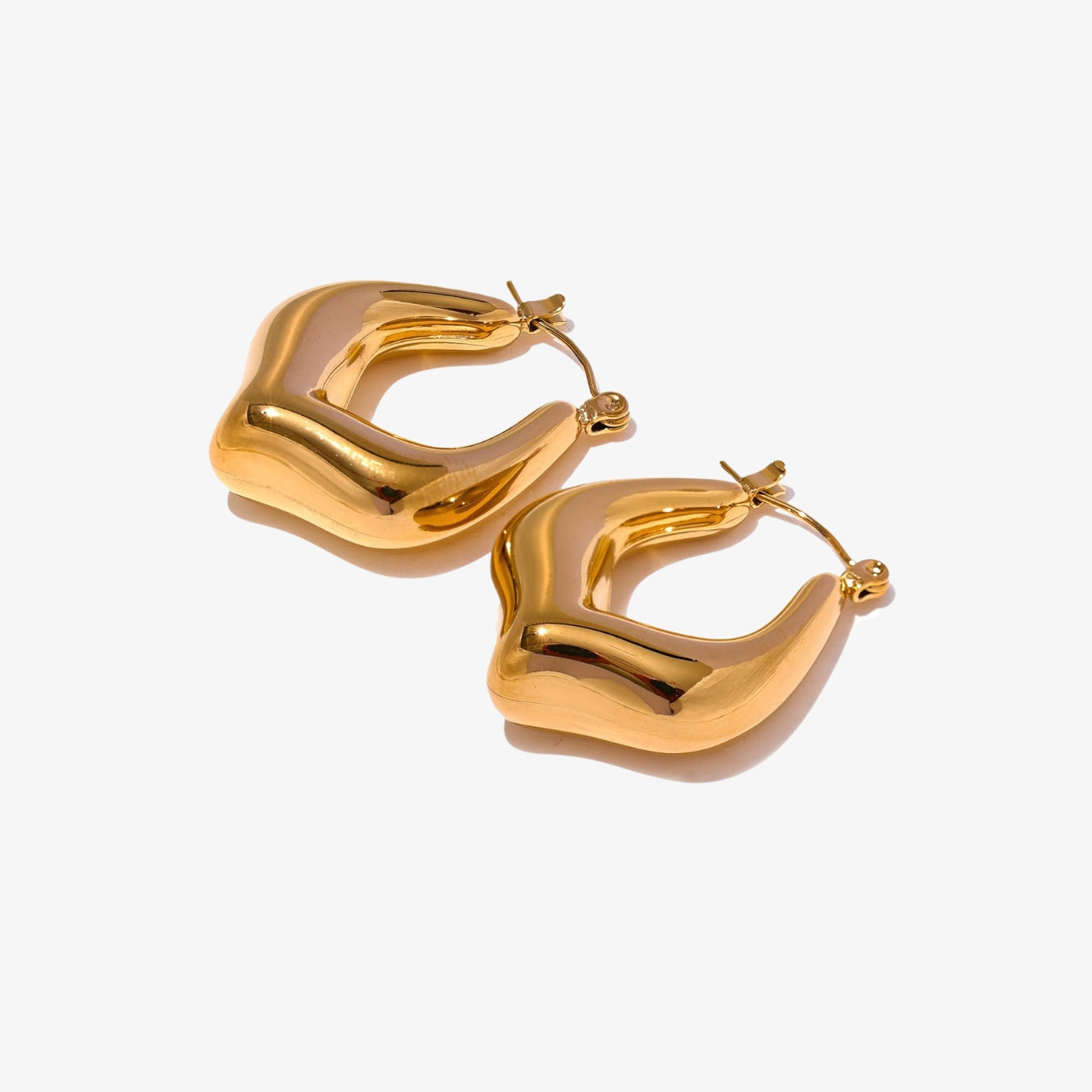 Geometric Hoop Earrings