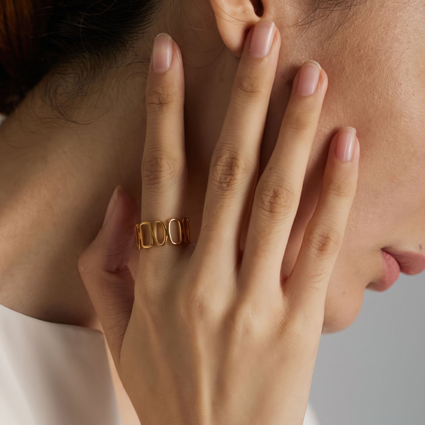 Adjustable Geometric Ring