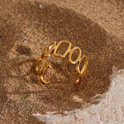 Adjustable Geometric Ring