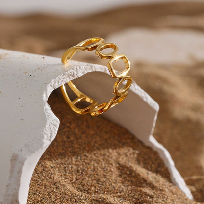 Adjustable Geometric Ring