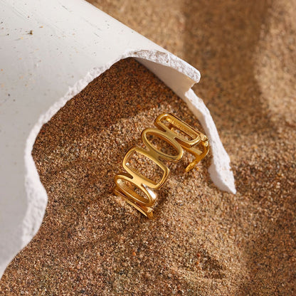 Adjustable Geometric Ring