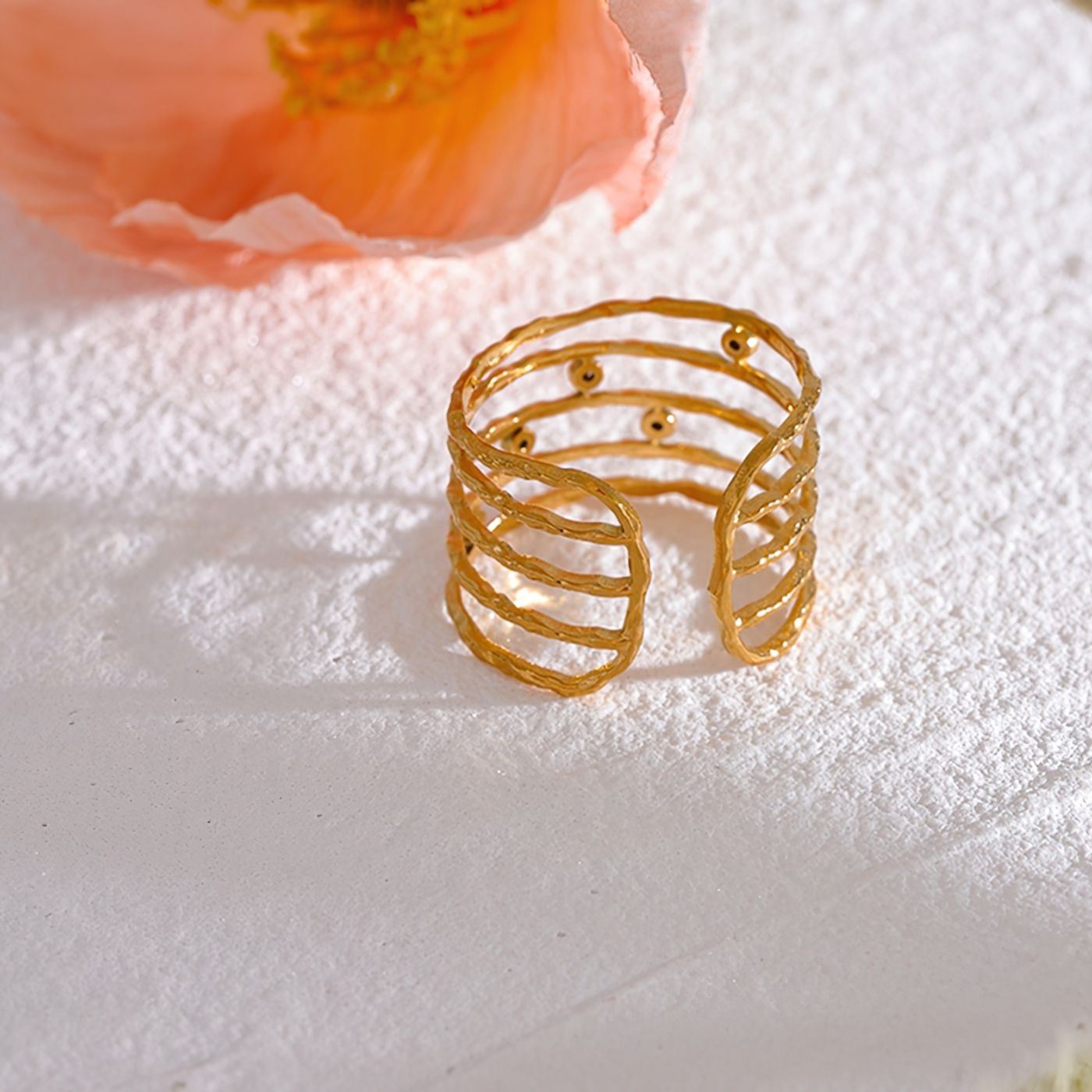 Irregular Adjustable Ring