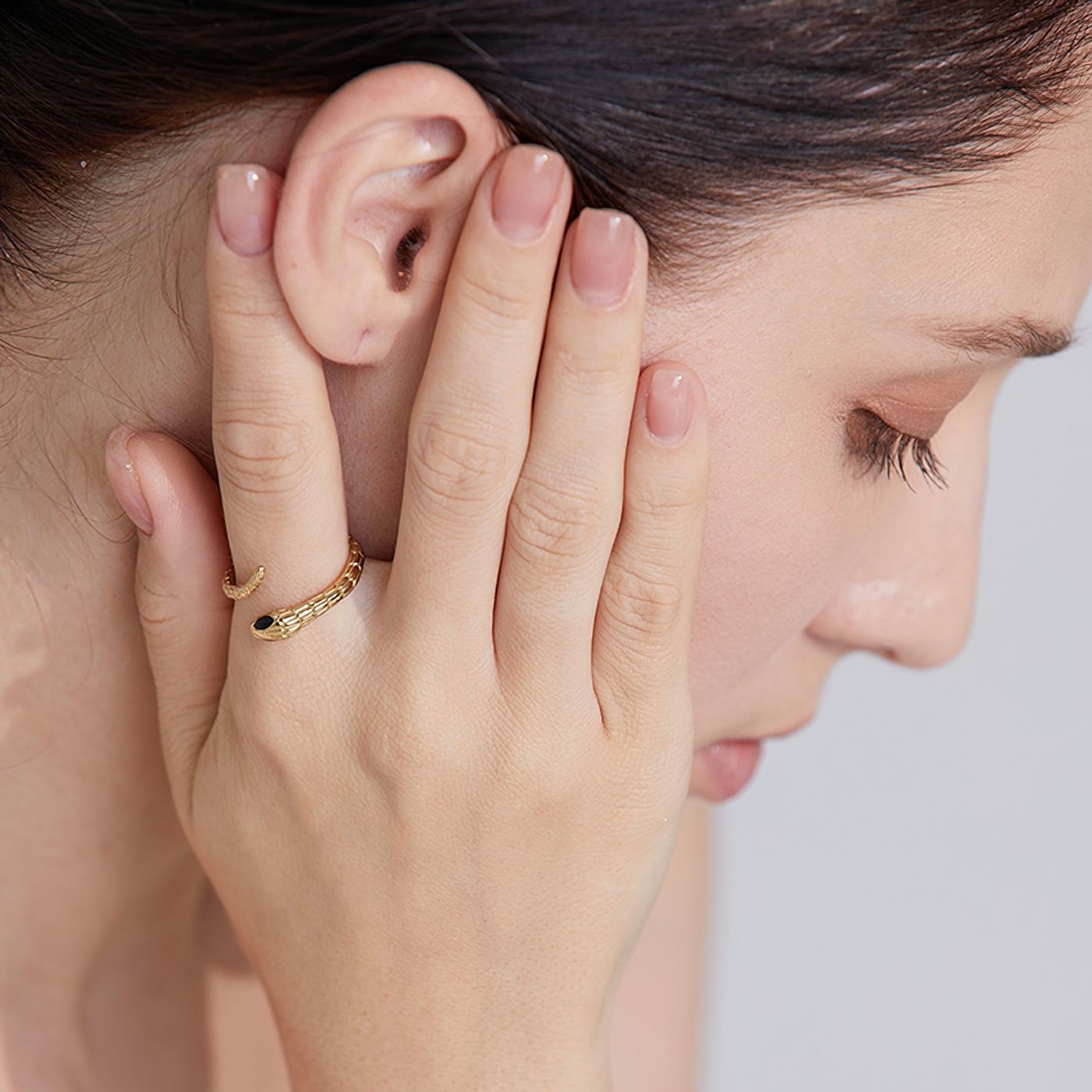 Adjustable Serpent Ring