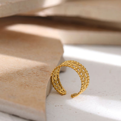 Adjustable Triple Hollow Ring