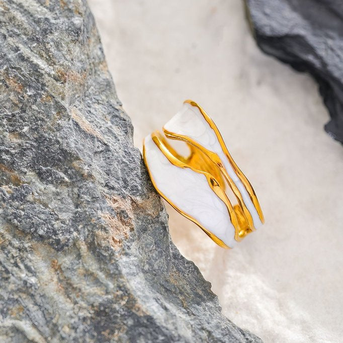 Adjustable Asymmetric Resin  Ring