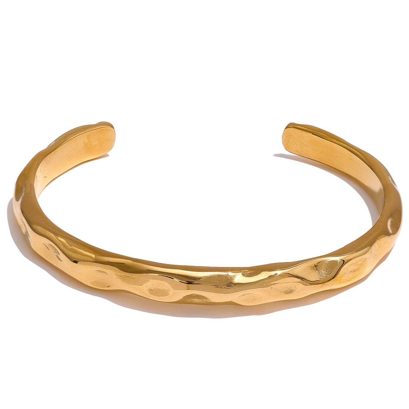 Irregular Organic Cuff Bracelet