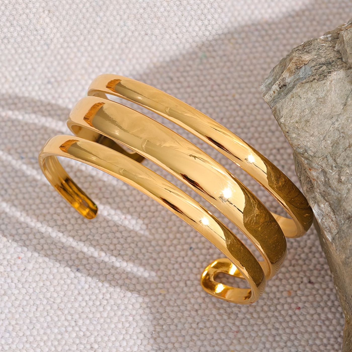 Harriet Triple Cuff Bracelet