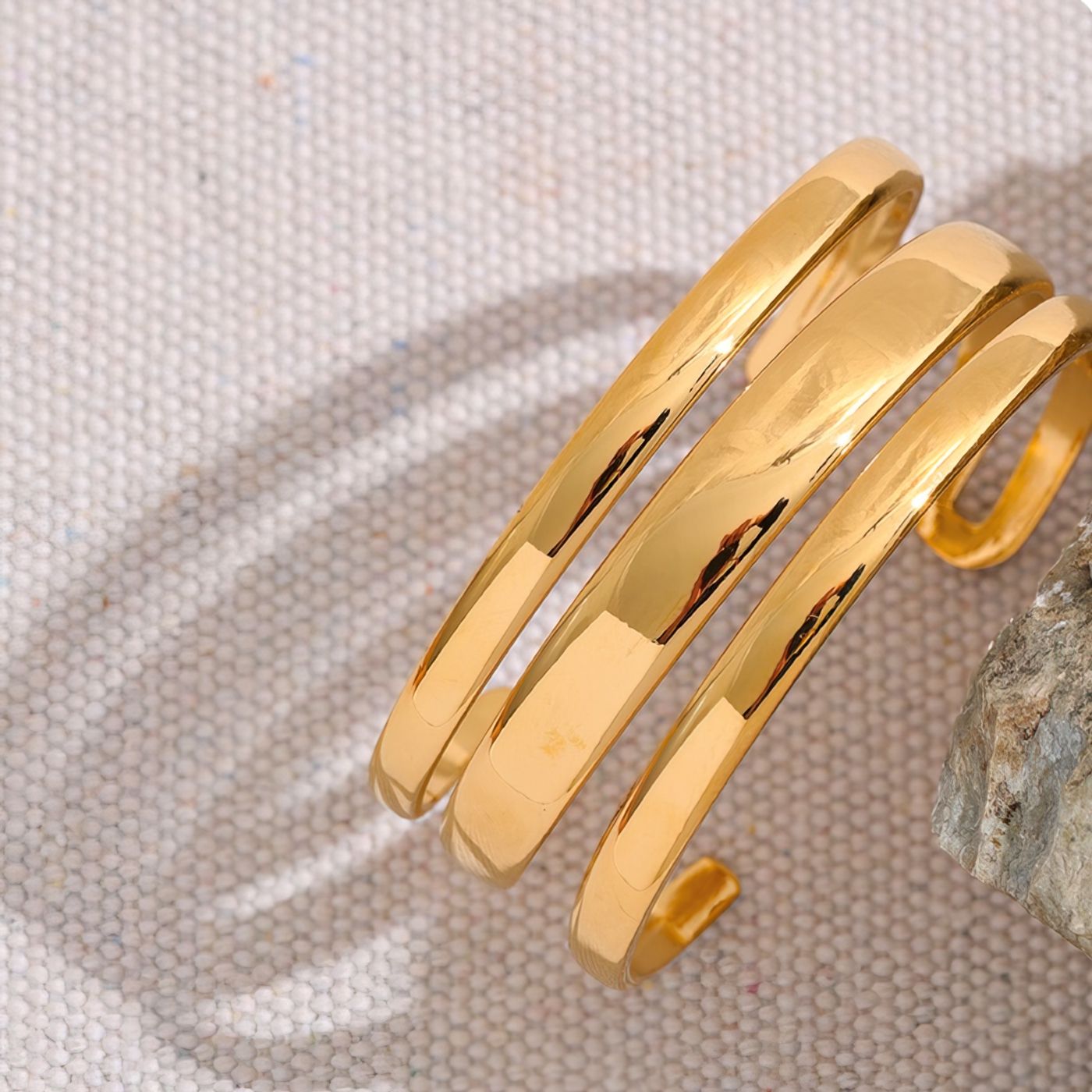 Harriet Triple Cuff Bracelet