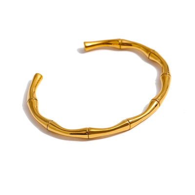 Bracelet manchette irrégulier organique Hazel
