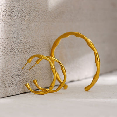 Bracelet manchette irrégulier organique Hazel