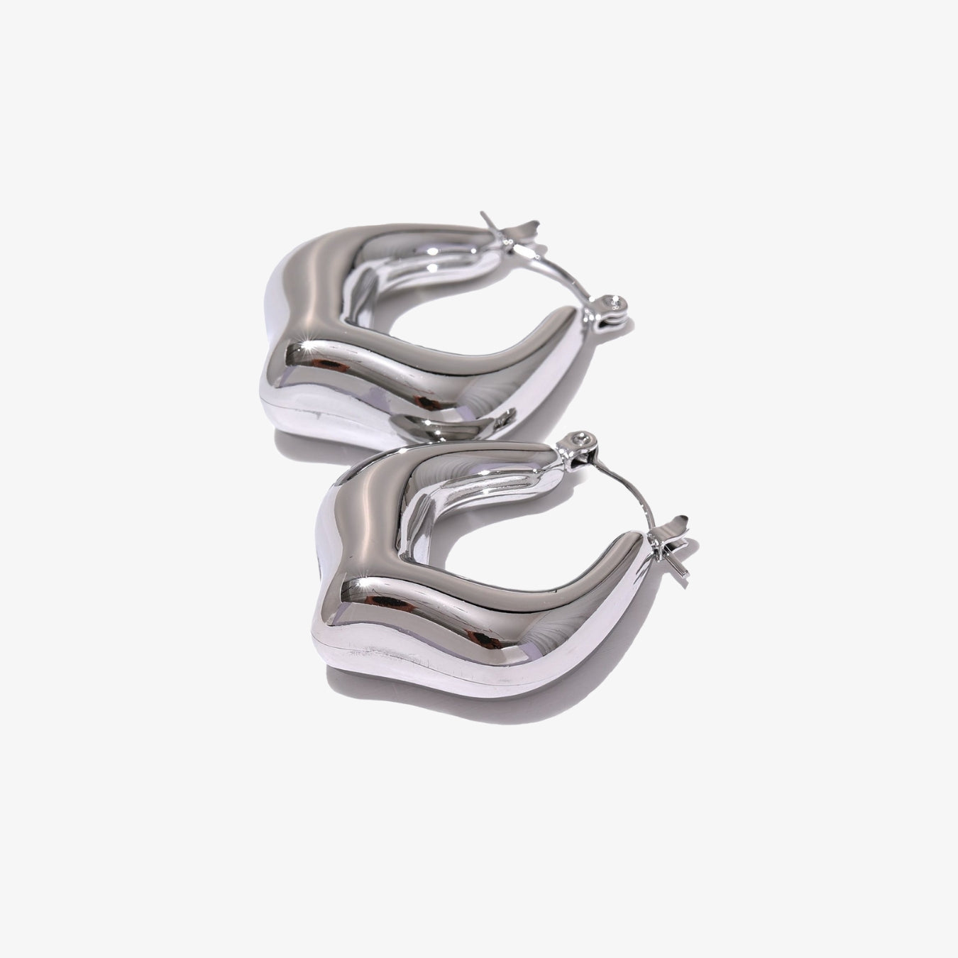 Geometric Hoop Earrings