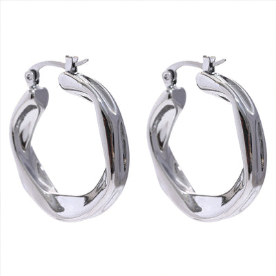 Katie Organic Hoop Earrings