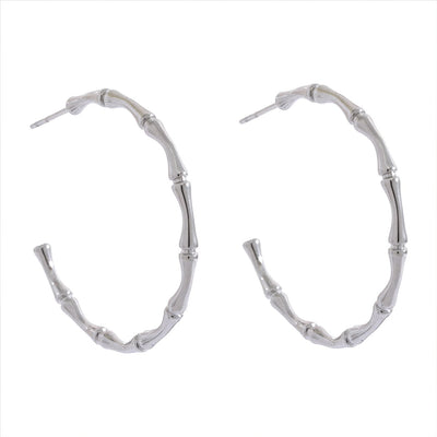 Irregular Organic Hoop Earrings