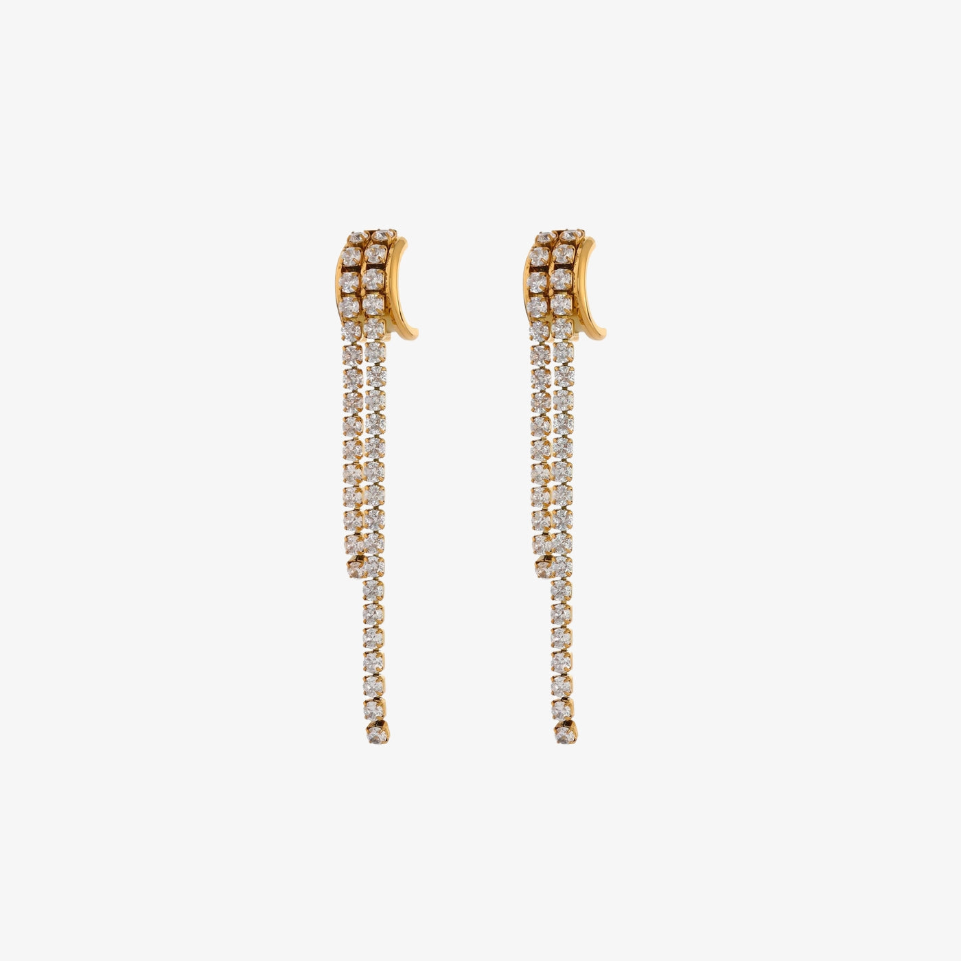 Riviera Cascade Earrings with Zirconia