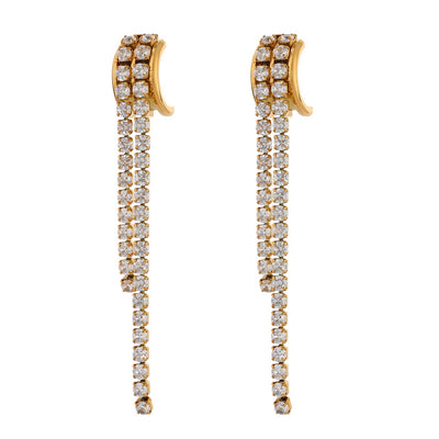 Riviera Cascade Earrings with Zirconia