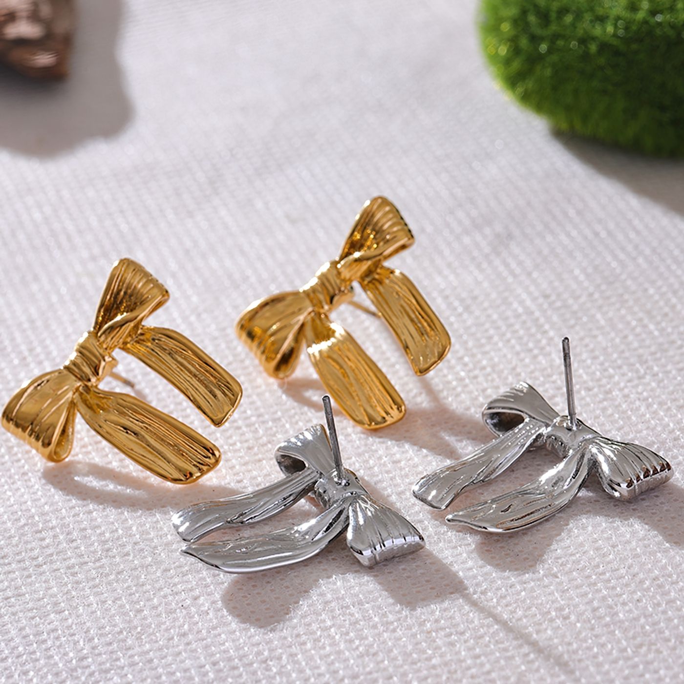 Delicate Bow Earrings