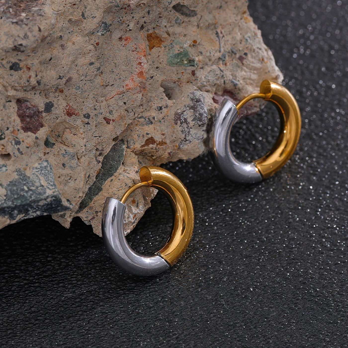 Mixed Hoop Earrings