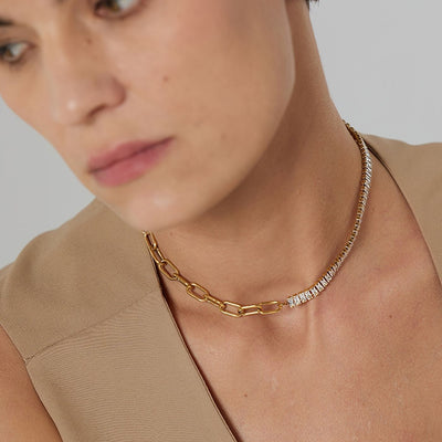 Riviera Link Choker Necklace