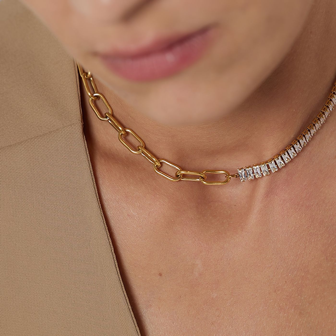 Riviera Link Choker Necklace