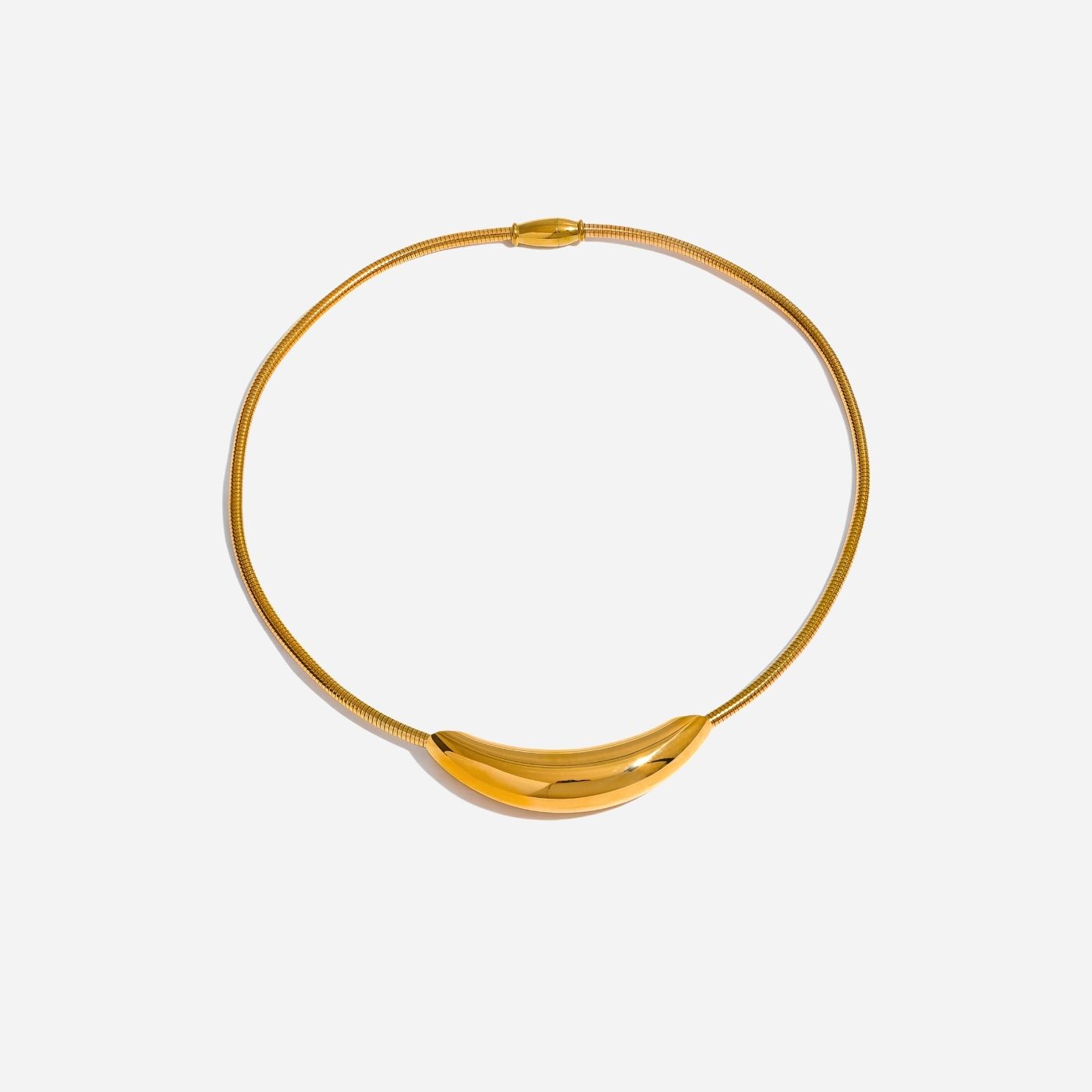 Asymmetric Organic Necklace