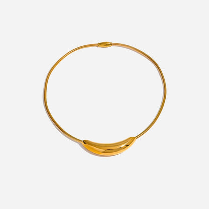 Asymmetric Organic Necklace