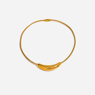 Asymmetric Organic Necklace