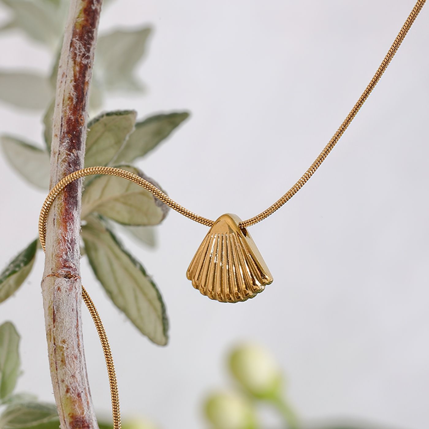 Shell Pendant Necklace