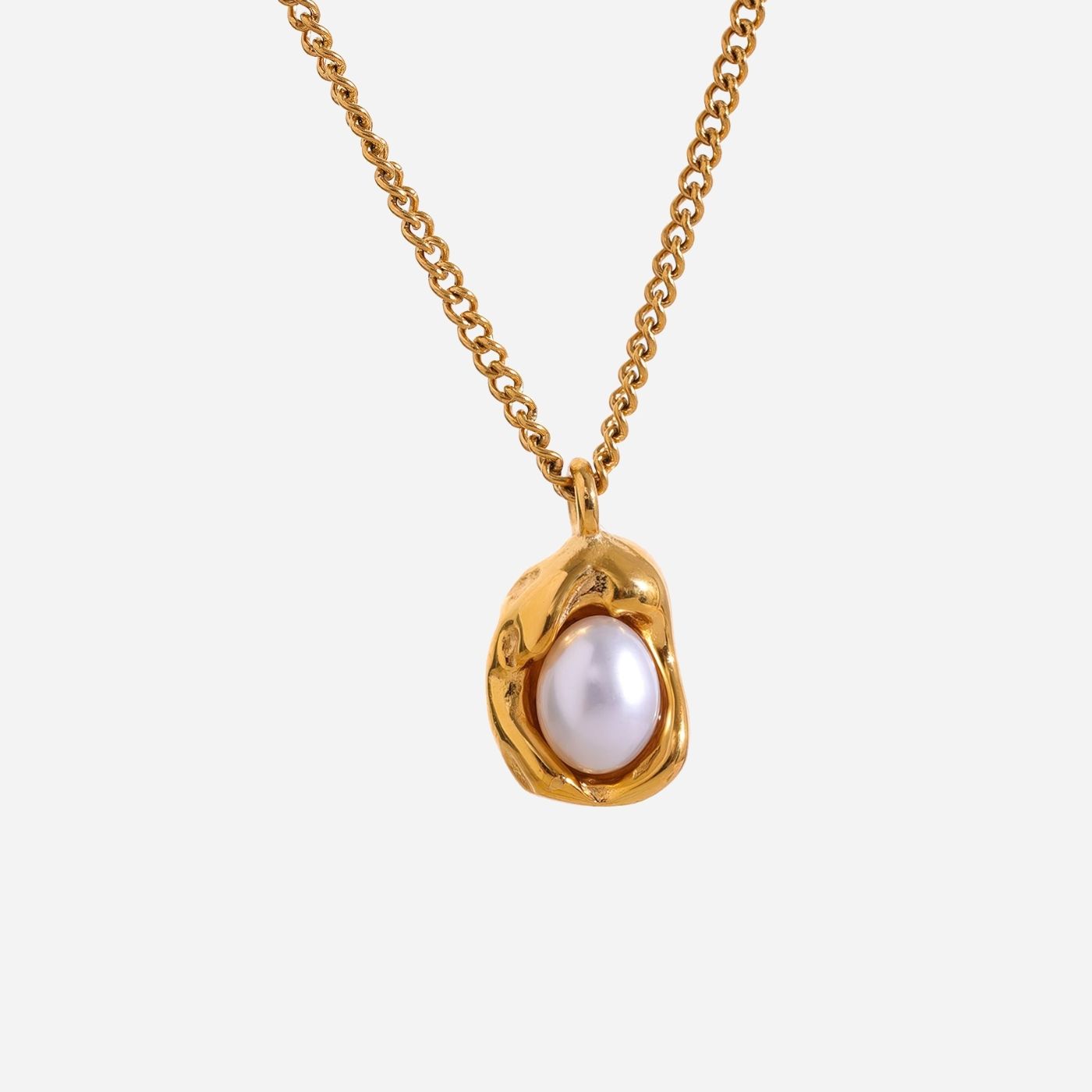 Baroque Pearl Pendant Necklace