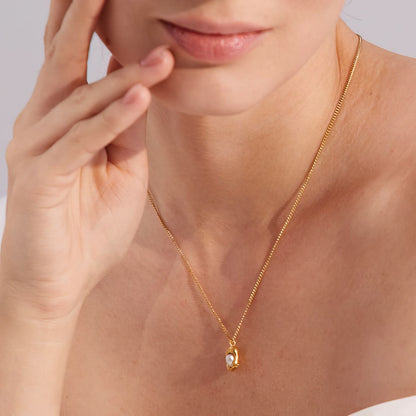 Baroque Pearl Pendant Necklace