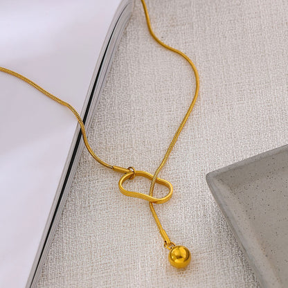 Venetian Necklace with Sphere Pendant