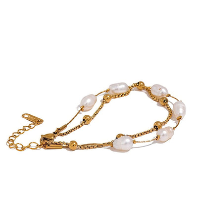 Bracelet double perle