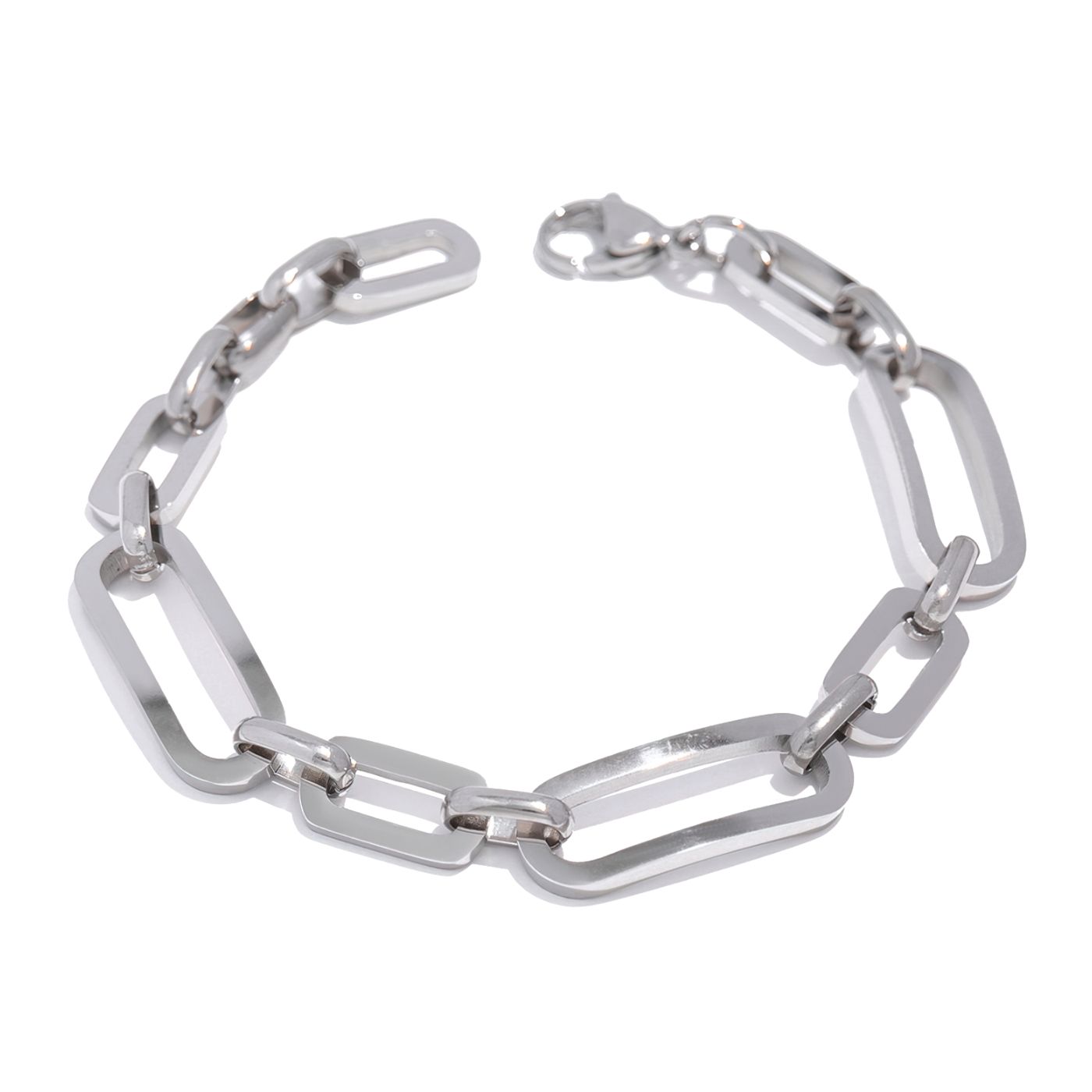 Bracelet with Large Asymmetrical Links