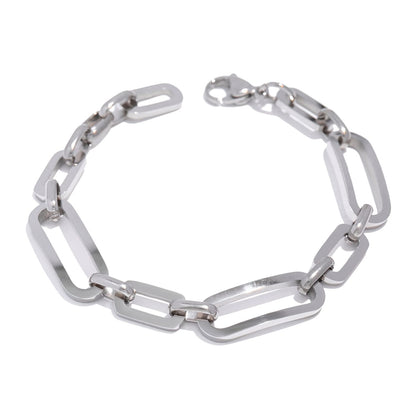 Bracelet with Large Asymmetrical Links