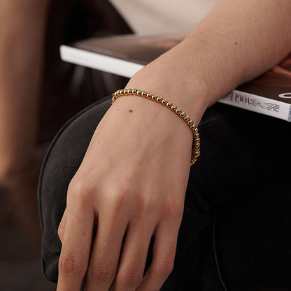 Bracelet with Zirconia Beads