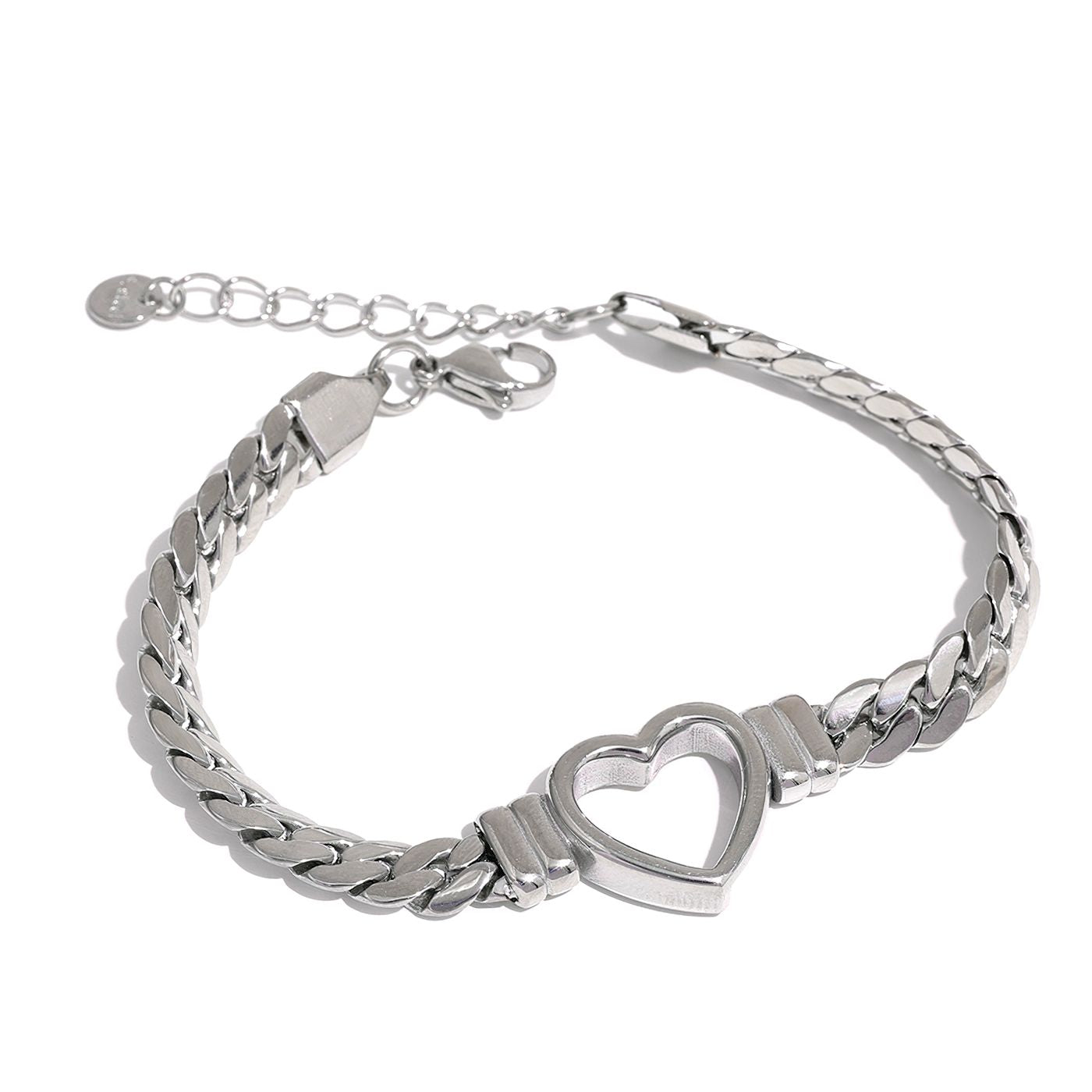 Bracelet cœur épais en saule