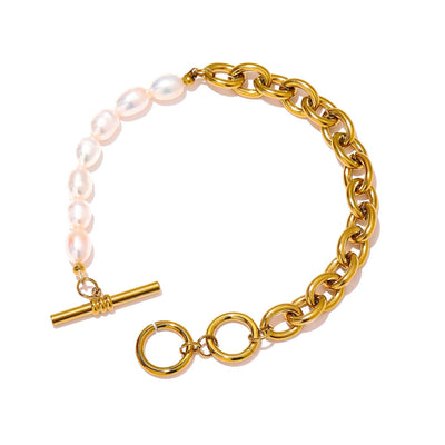 Bracelet de perles épaisses Yasmin
