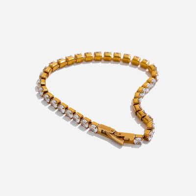 Bracelet Riviera avec zircone