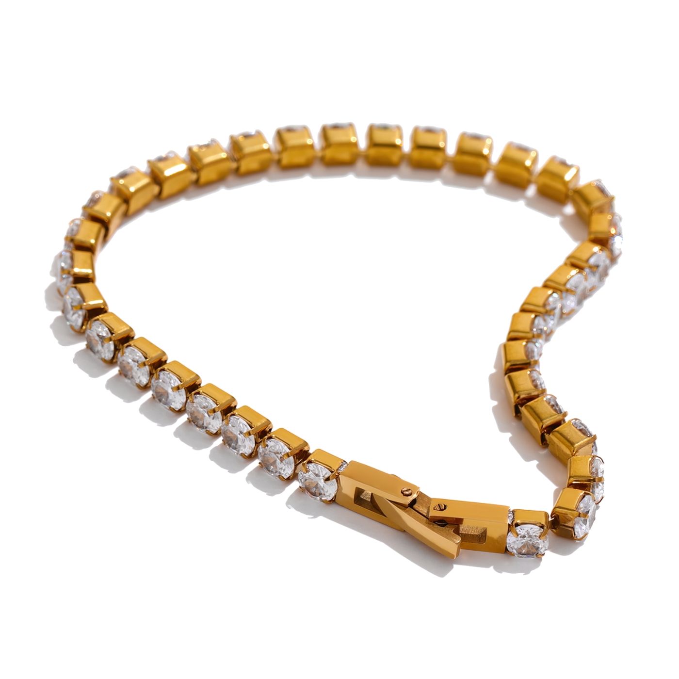 Bracelet Riviera avec zircone
