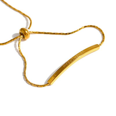 Bracelet plaqué avec étiquette « Lover Dream »
